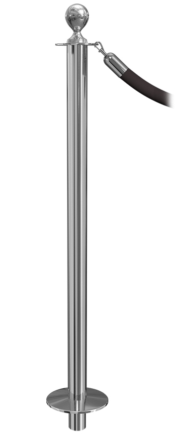 Elegance Removable Classic Stanchion Ball top