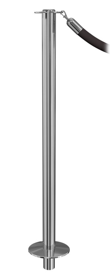 Elegance Removable Classic Stanchion flat top